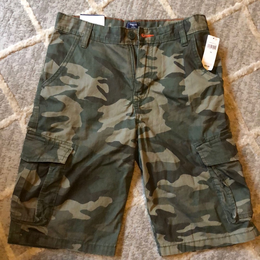Gap Kids Camo Cargo Shorts
